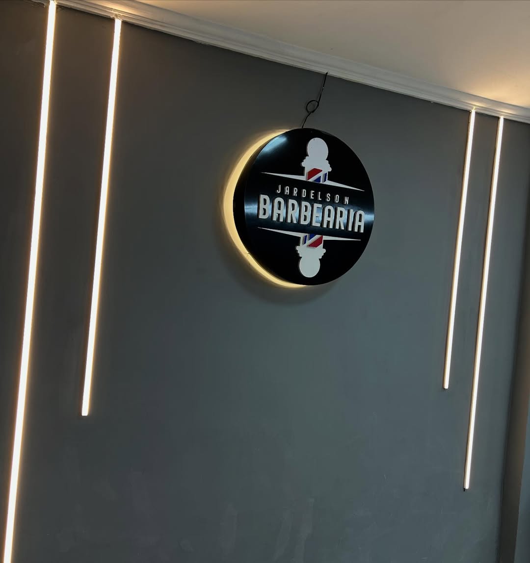 Ambiente interno da Jardelson Barbearia